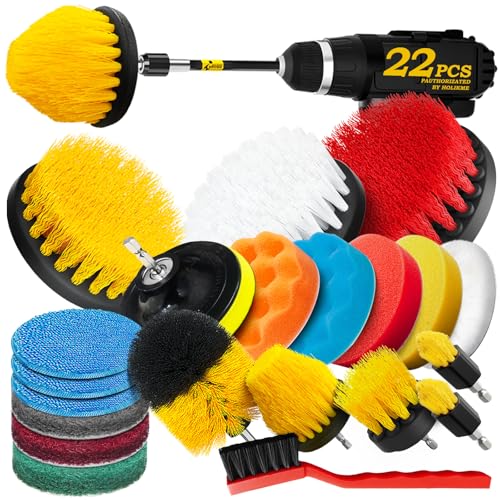 Drill Brush Attachment Set image 7