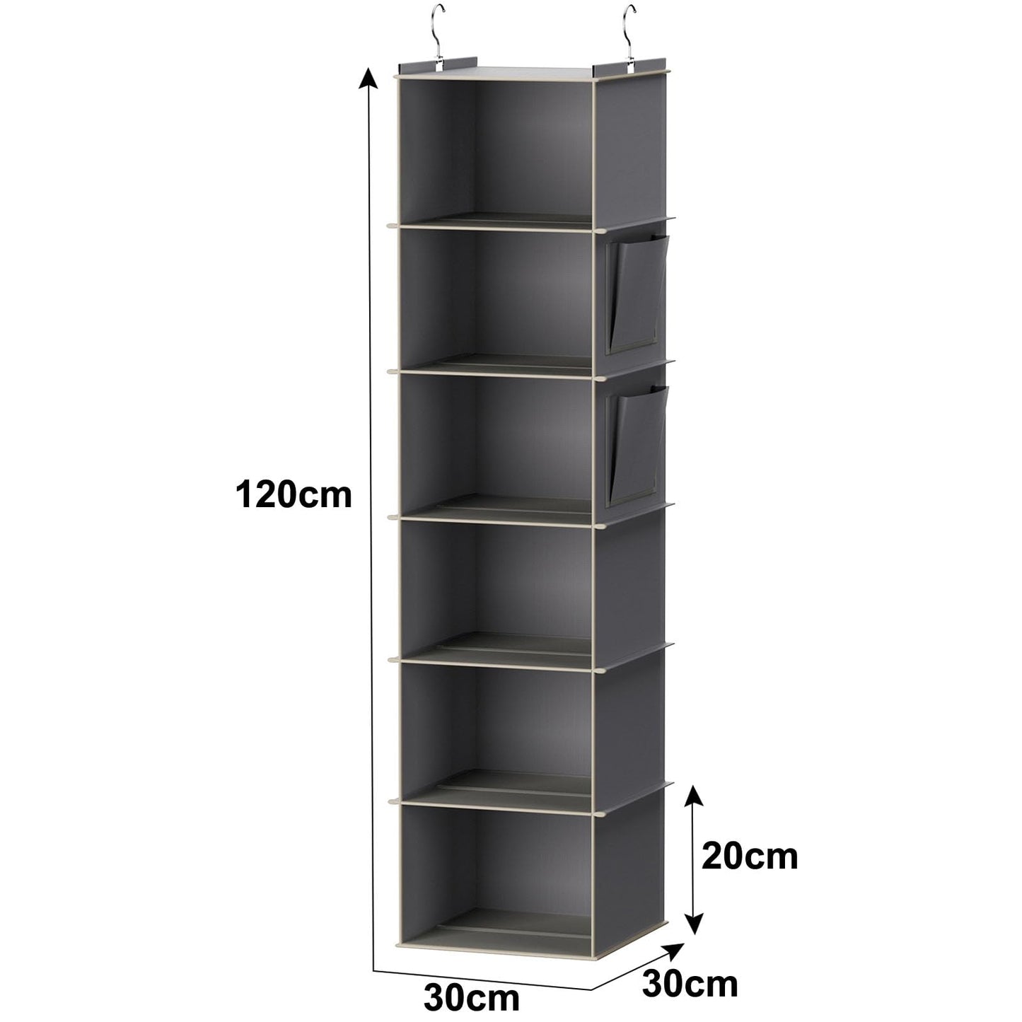 Hanging Closet Shelf Organizer image 3