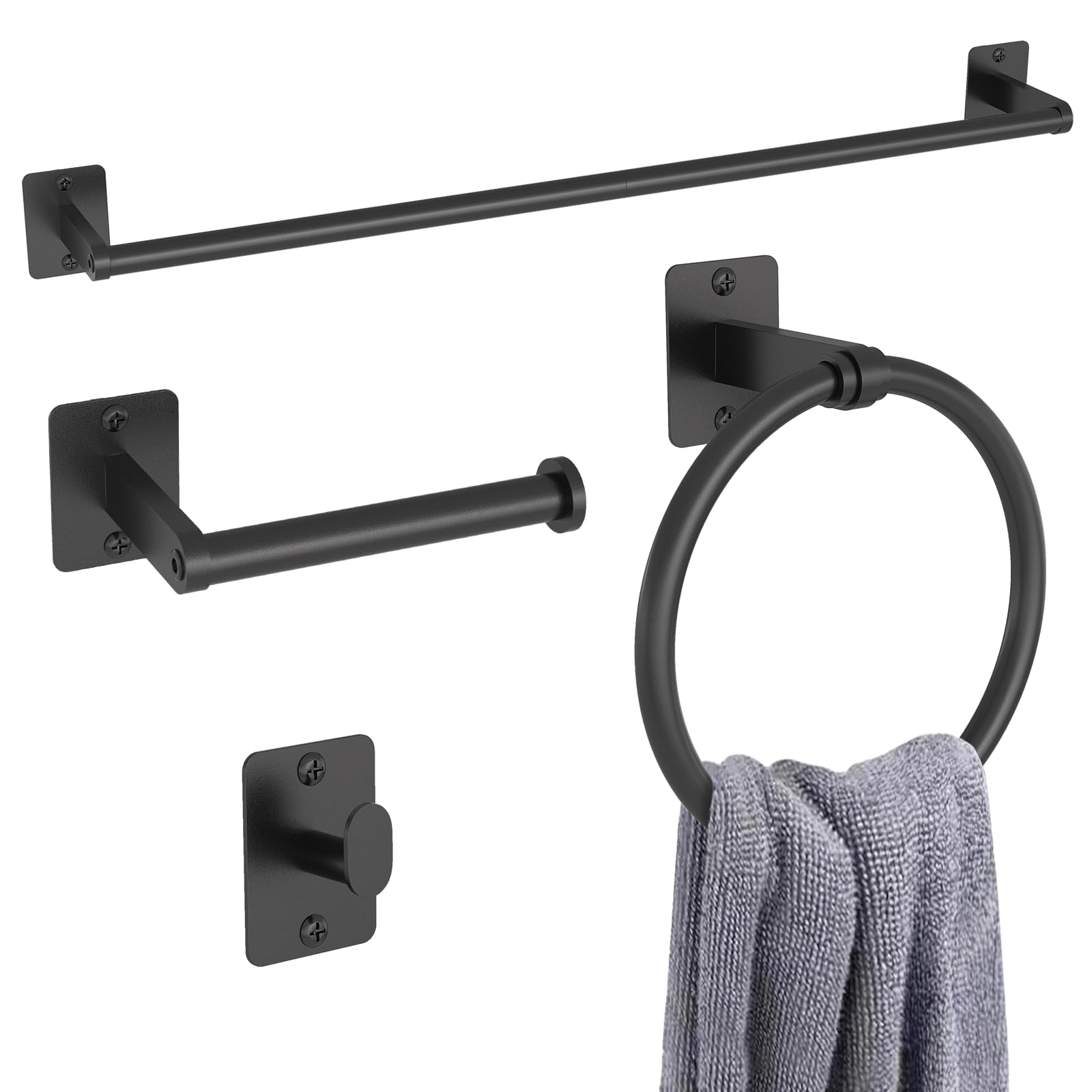Toilet Paper Holder with Storage - Style 4