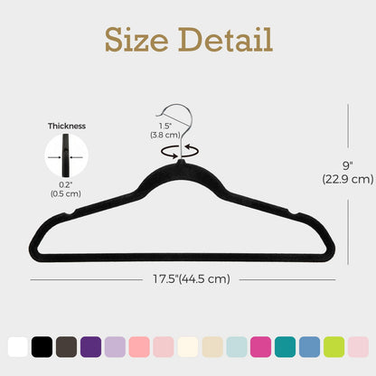 Slim Clothes Hanger Set image 5