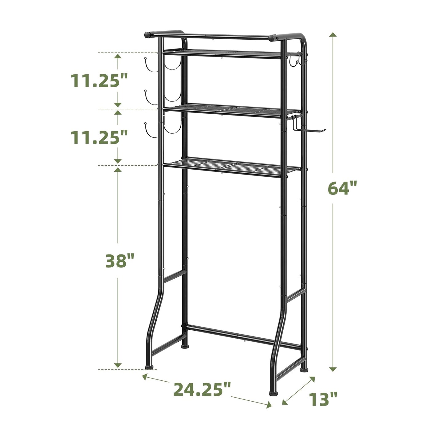 Over-Toilet Storage Shelf - Style 3 image 7