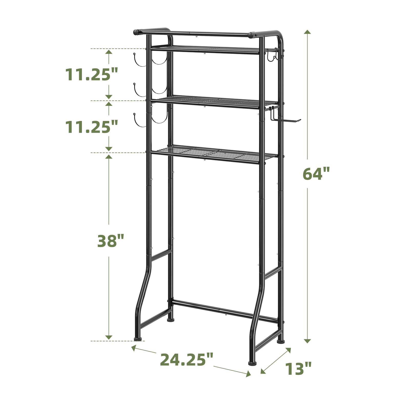 Over-Toilet Storage Shelf - Style 3 image 7
