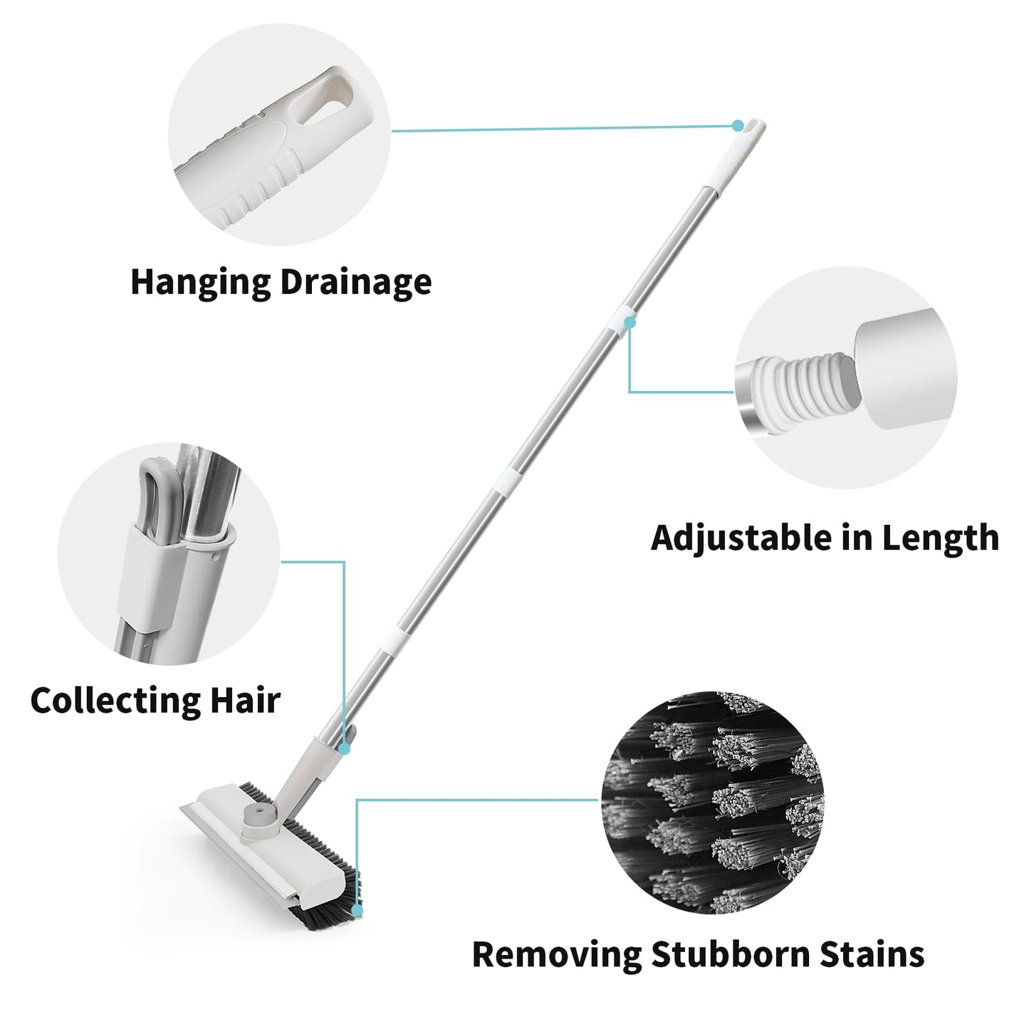 Long-Handle Floor Scrub Brush image 5