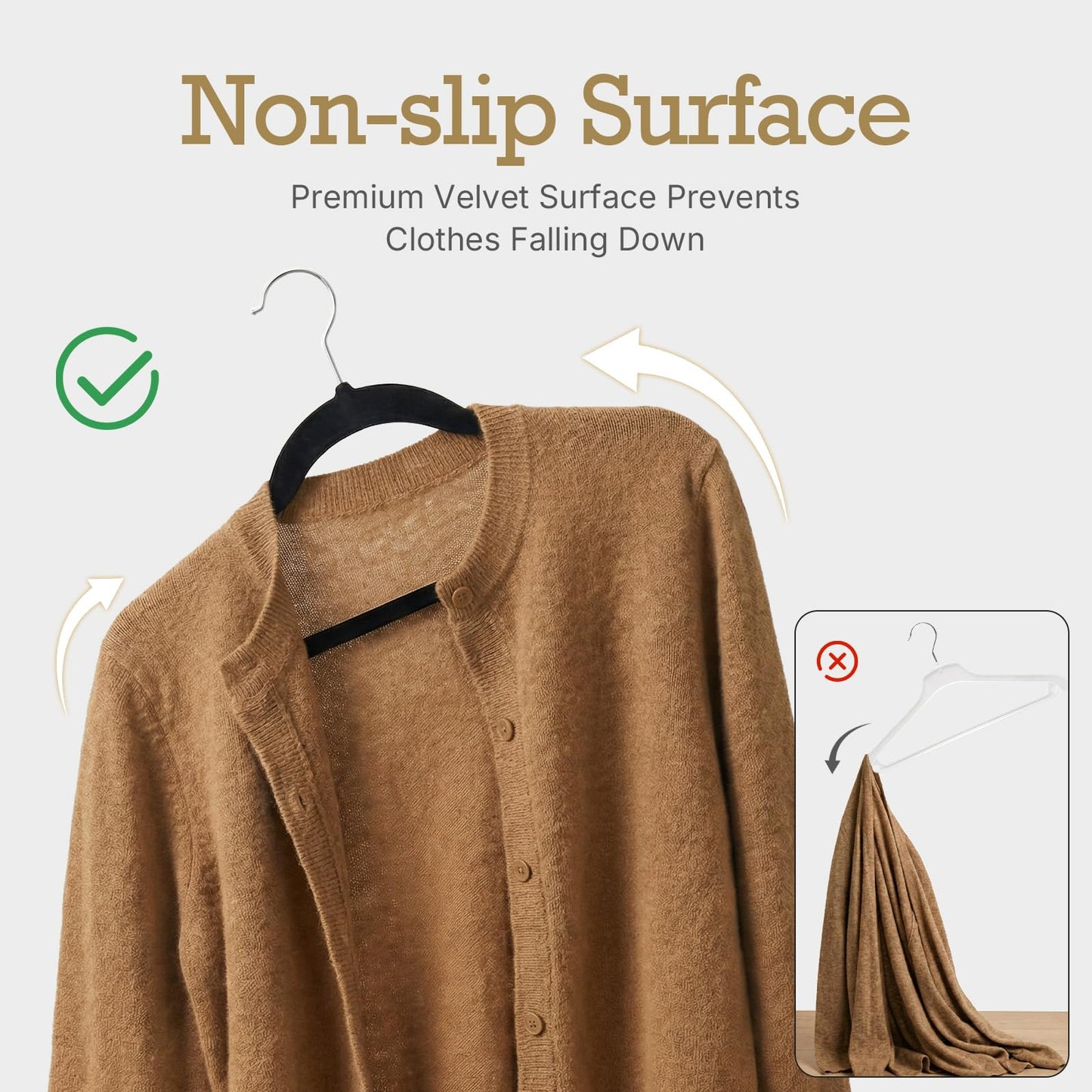 Slim Clothes Hanger Set image 2