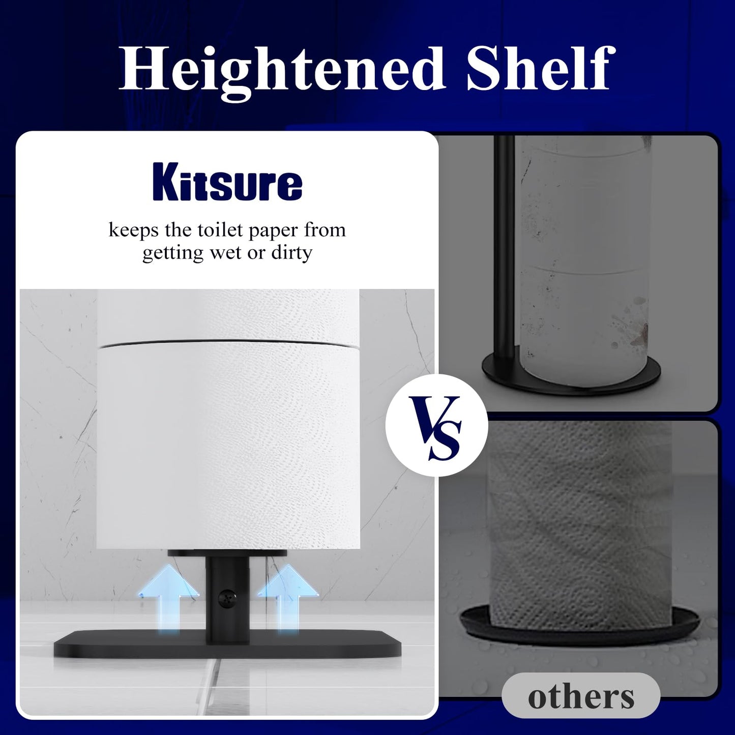 Toilet Paper Holder with Storage - Style 3 image 5