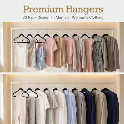 Slim Clothes Hanger Set image 7