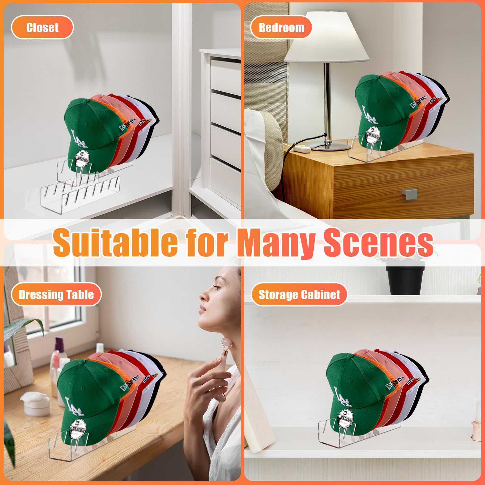 Clear Hat Organizer image 5