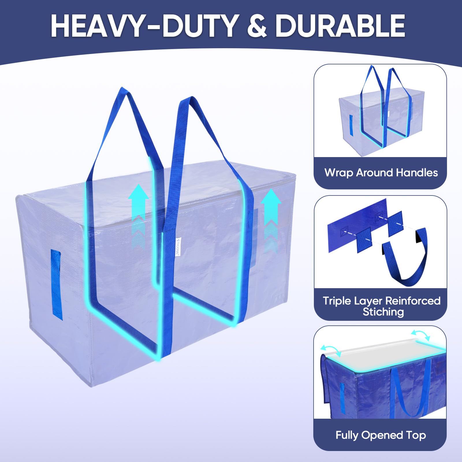 Fabric Storage Bag Set - Style 5 image 2