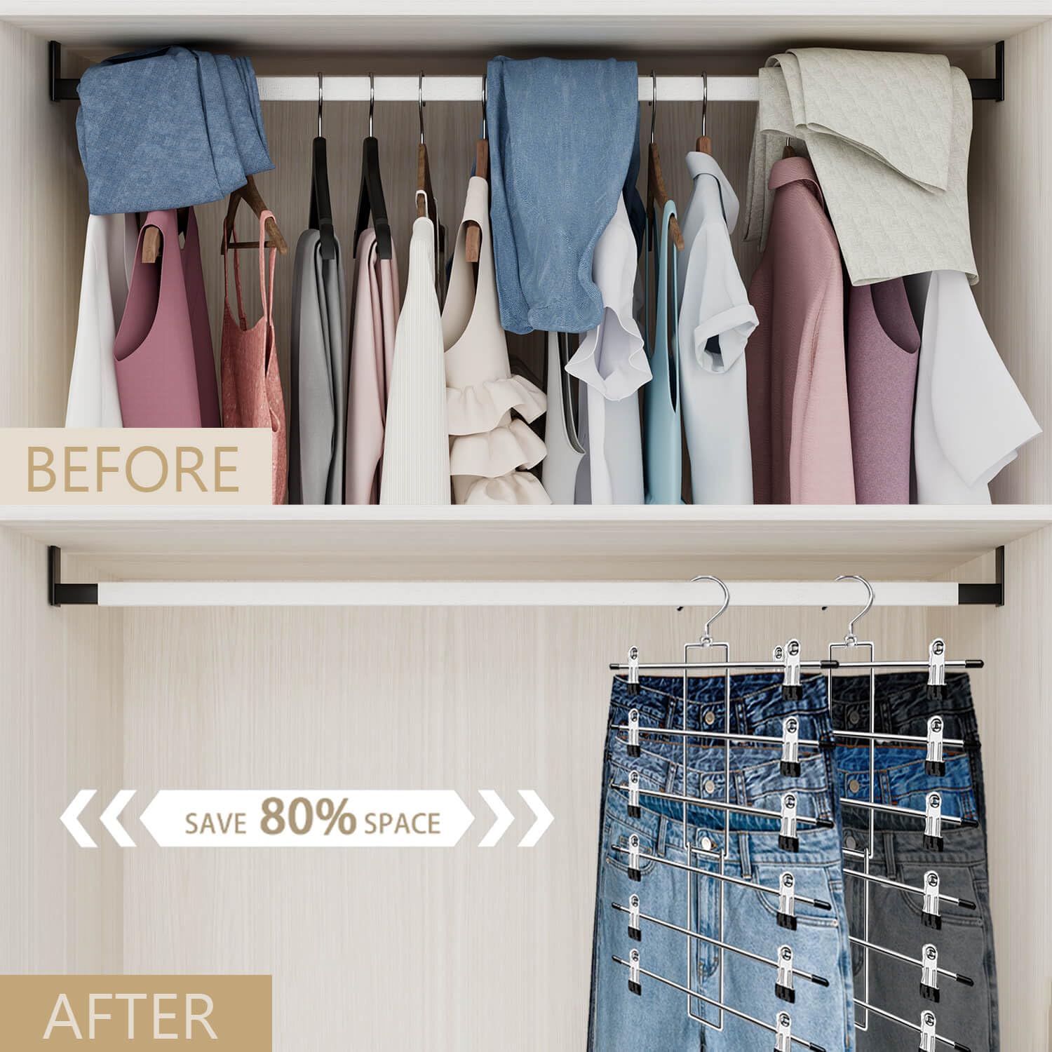Slim Clothes Hanger Set - Style 3 image 2