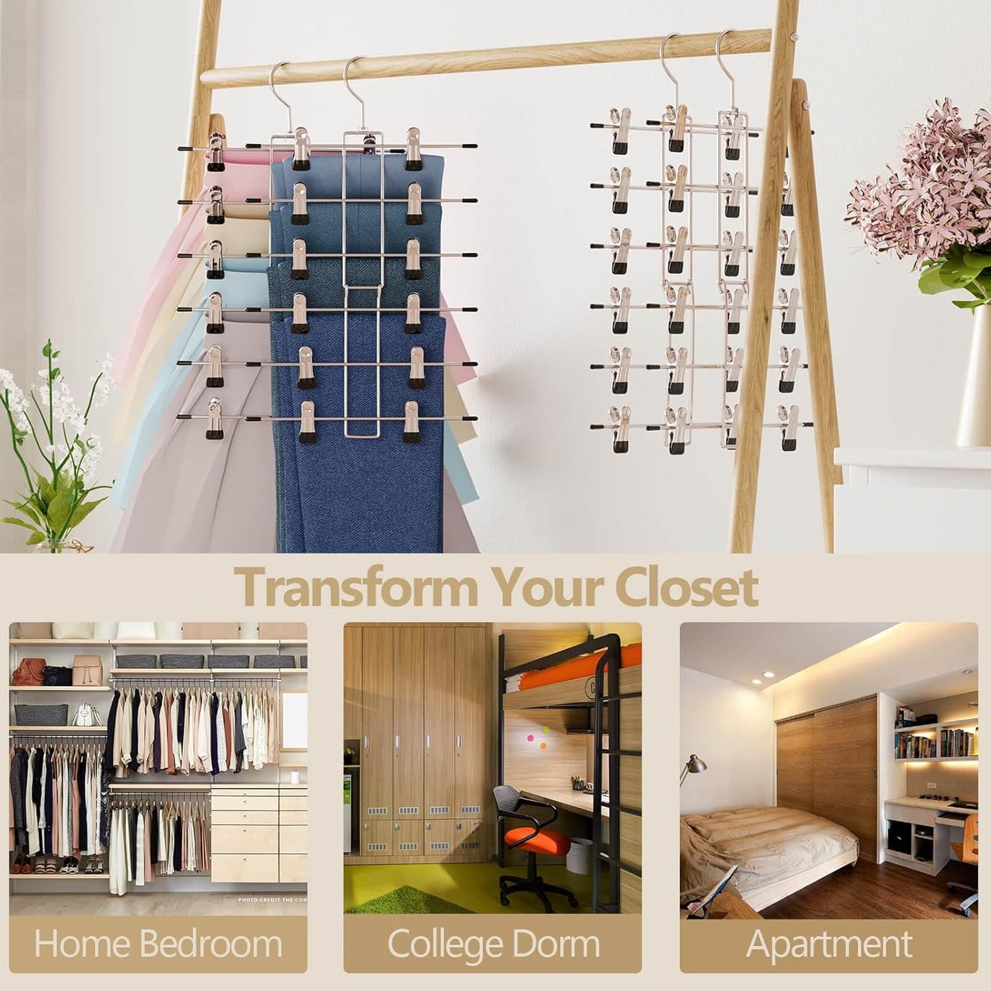 Slim Clothes Hanger Set - Style 3 image 5