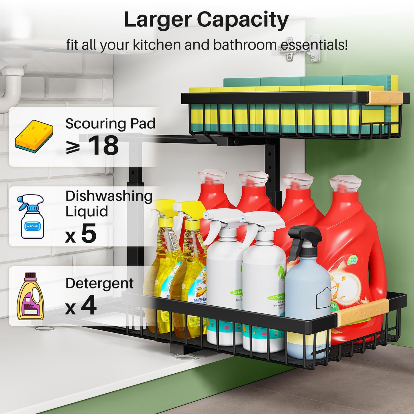 Pull-Out Under-Sink Organizer - Style 2 image 3