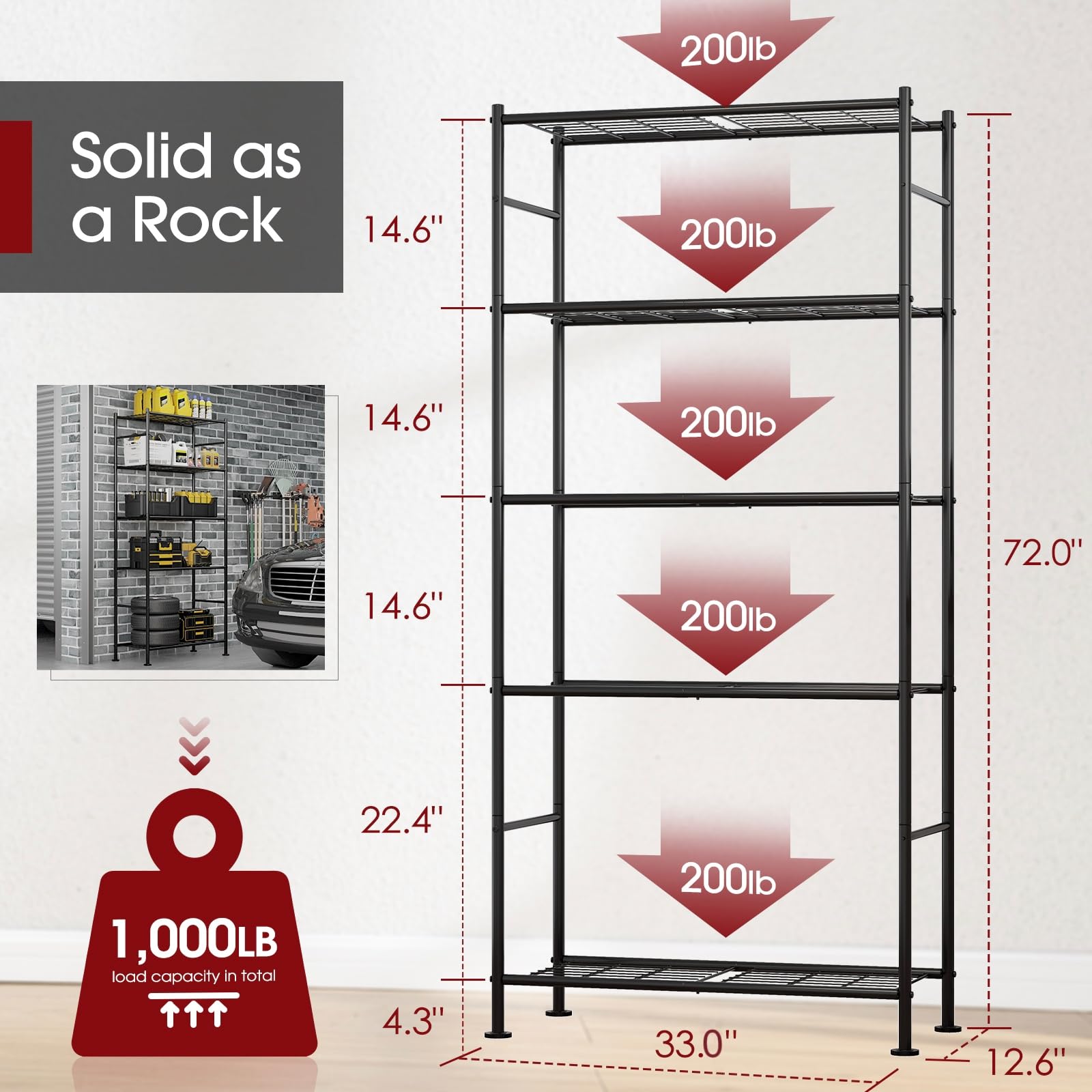 Freestanding Storage Shelf image 3