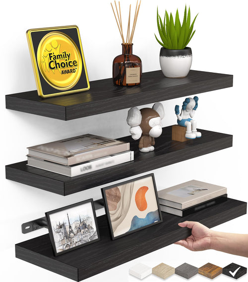 Wall-Mounted Bathroom Shelf Set