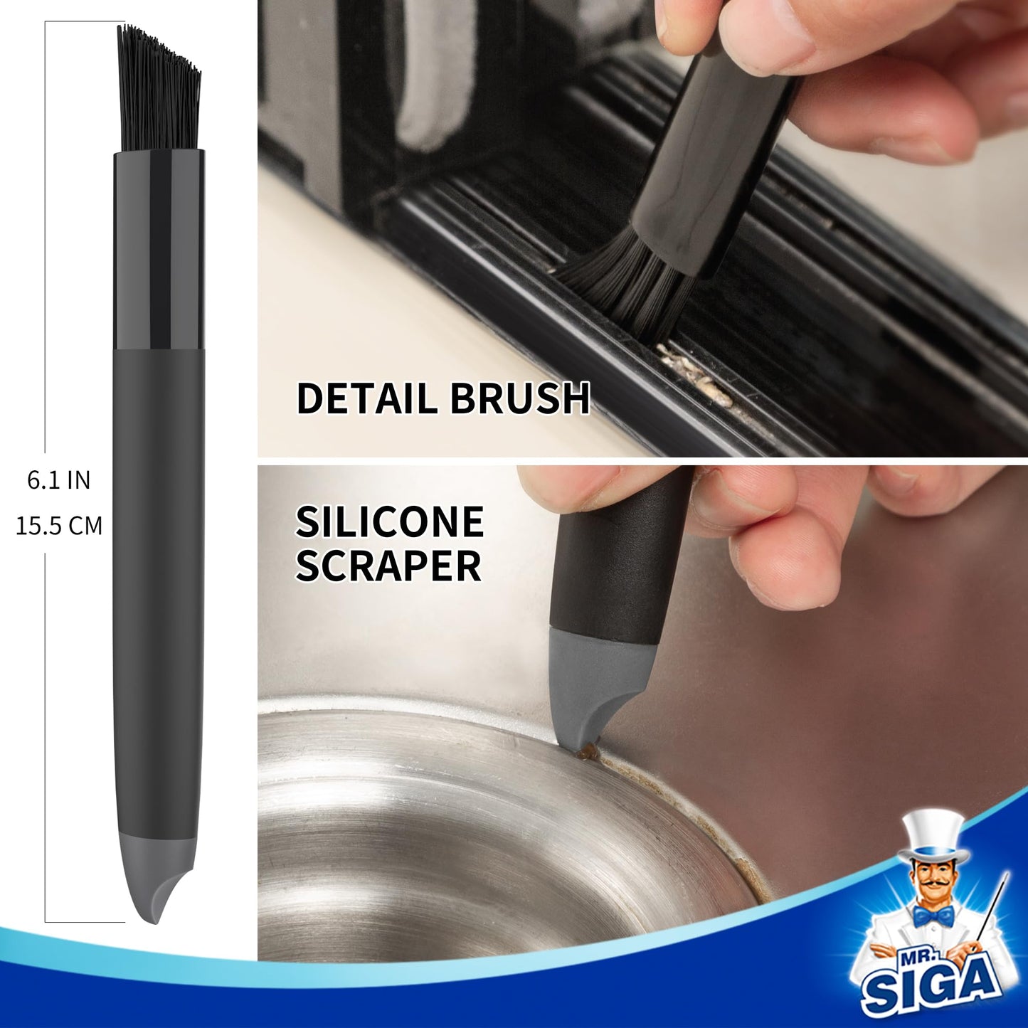 Grout Cleaning Brush Set image 5