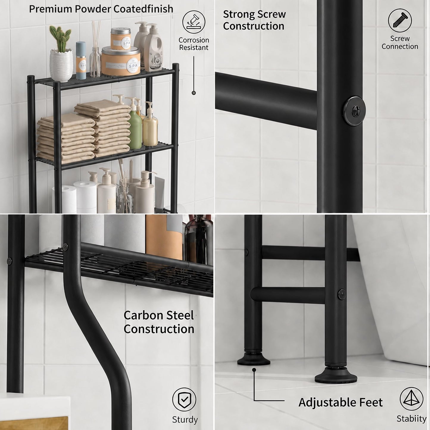 Over-Toilet Storage Shelf - Style 2 image 7