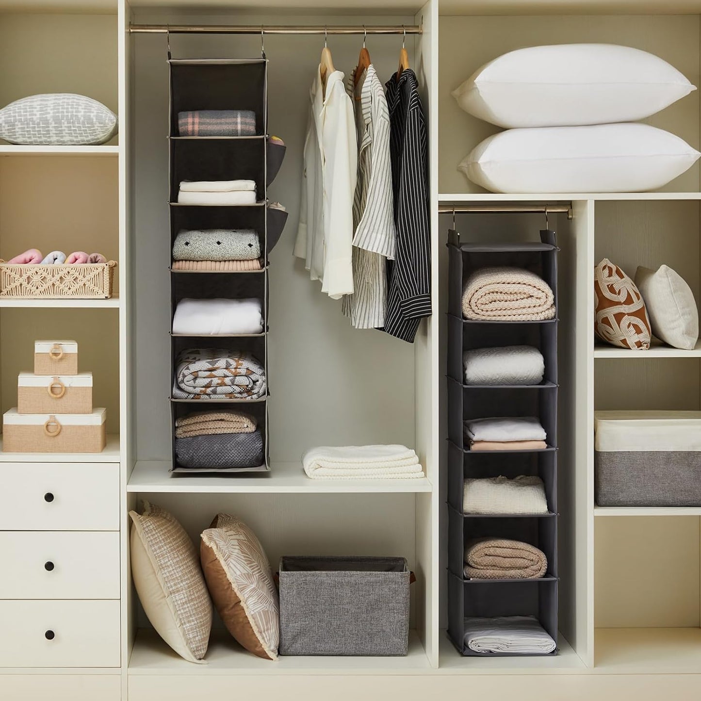 Hanging Closet Shelf Organizer image 4