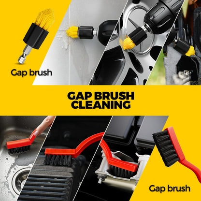 Drill Brush Attachment Set image 5