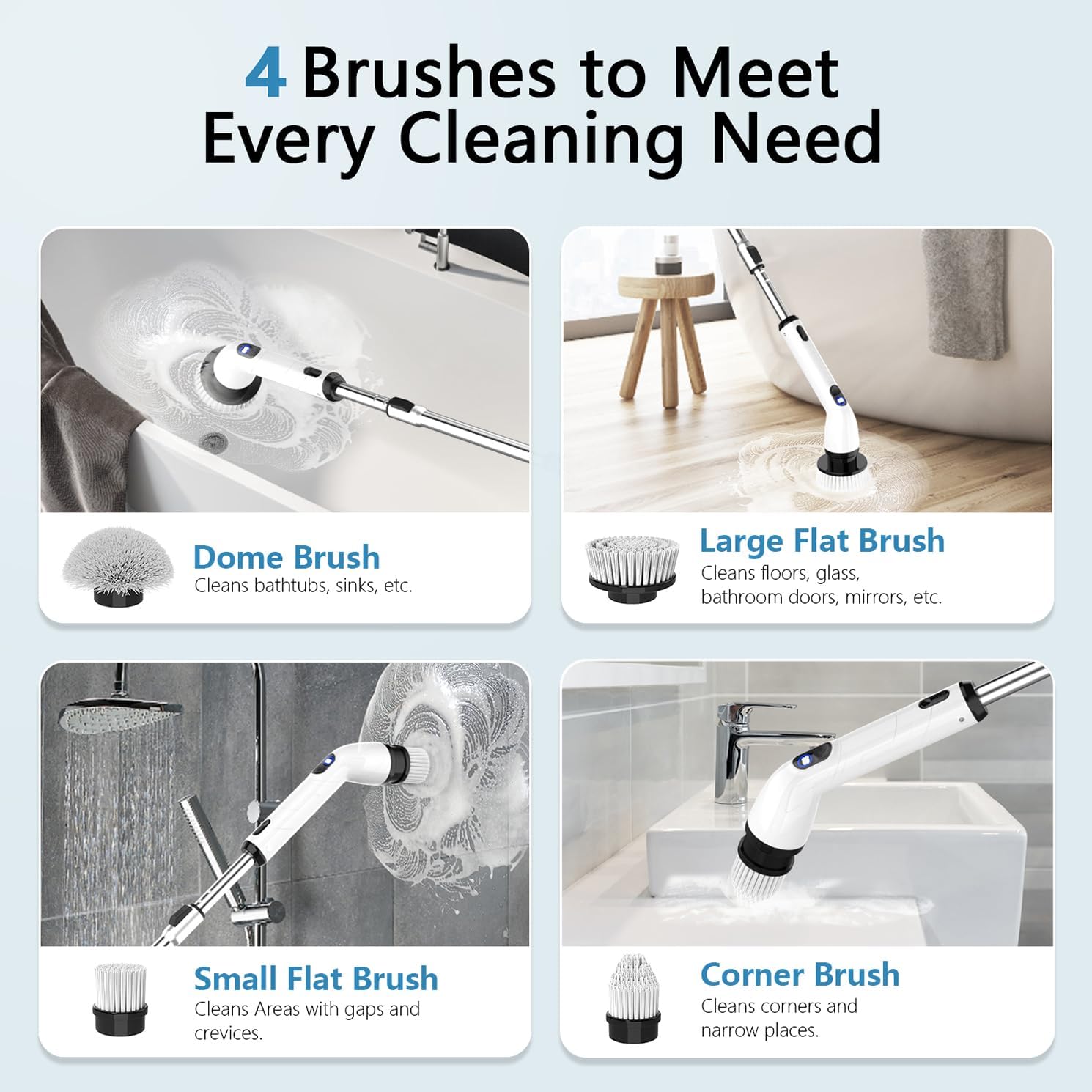 Cordless Bathroom Spin Scrubber image 3