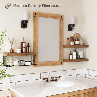 Wall-Mounted Bathroom Shelf Set - Style 3 image 5