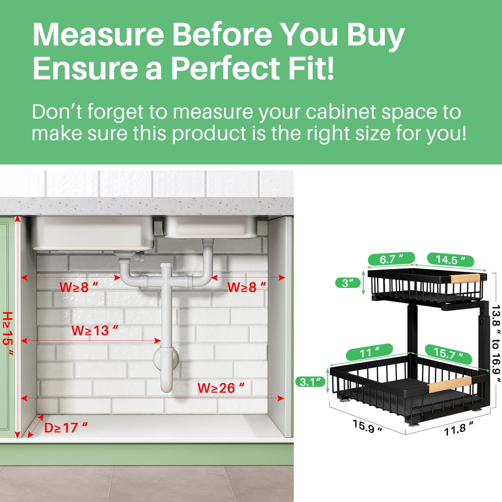 Pull-Out Under-Sink Organizer - Style 2 image 2