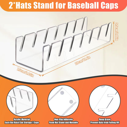 Clear Hat Organizer image 7
