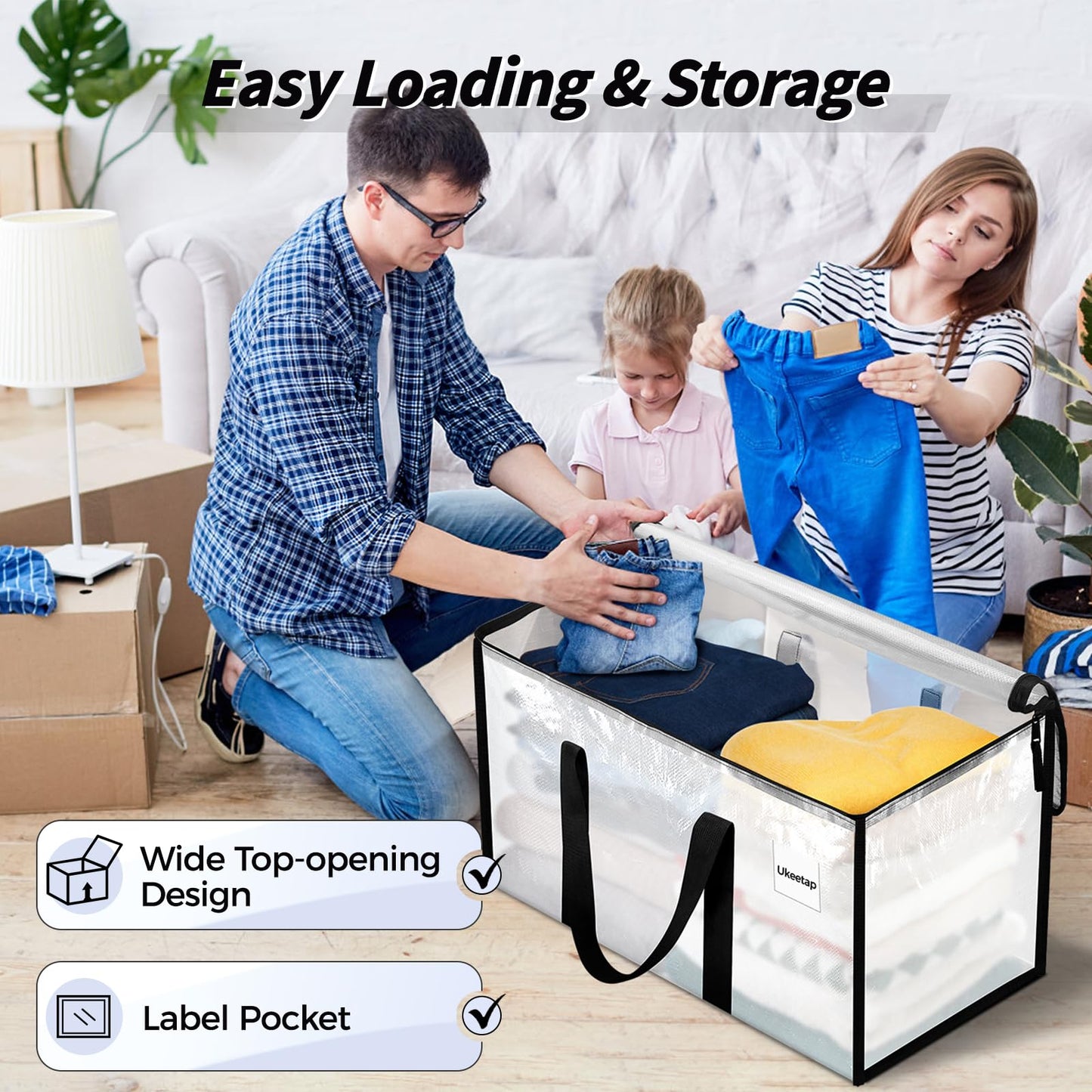 Fabric Storage Bag Set image 5