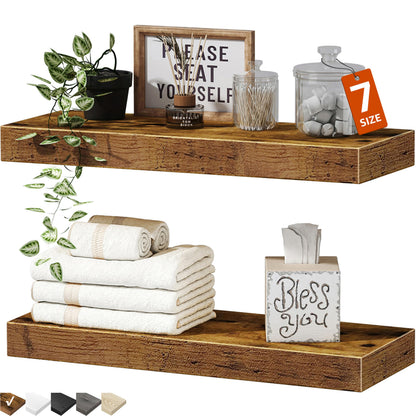 Wall-Mounted Bathroom Shelf Set - Style 4 image 2