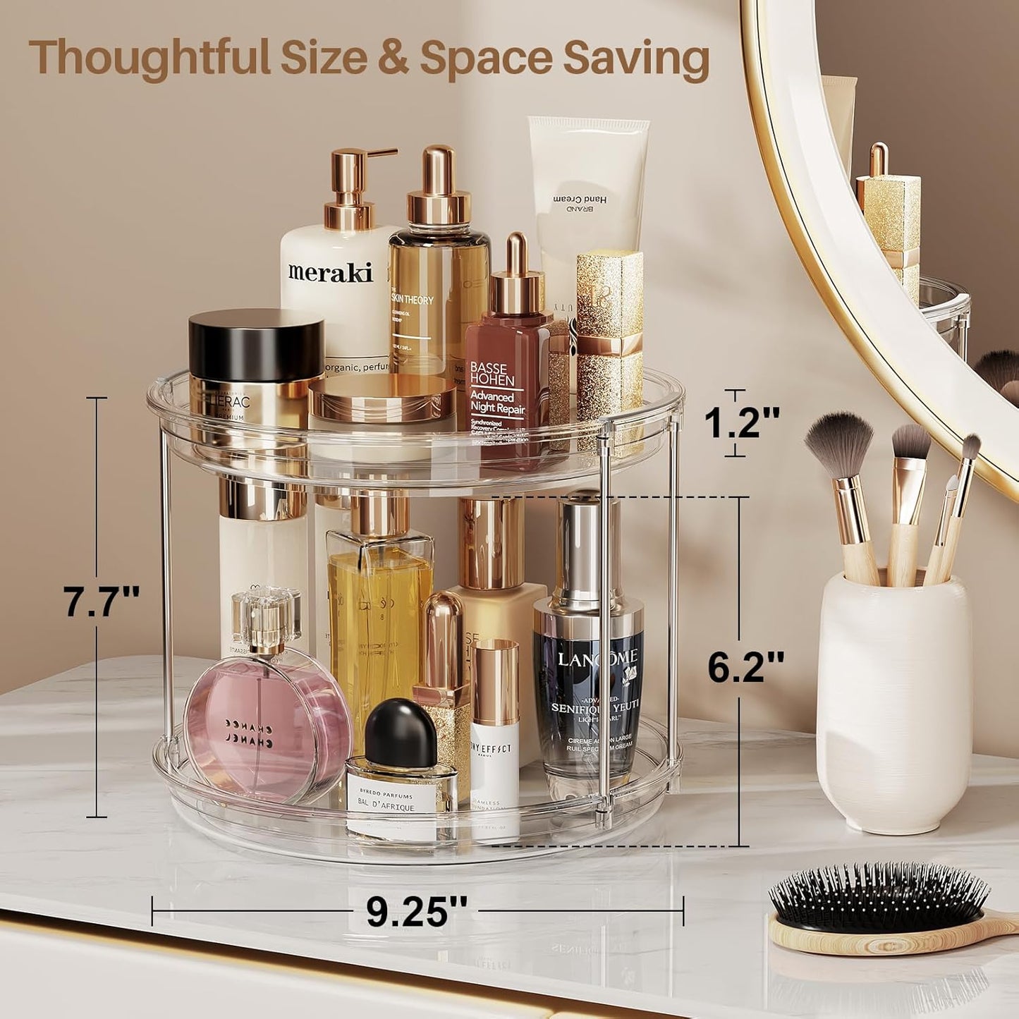 Two-Tier Lazy Susan Organizer image 4