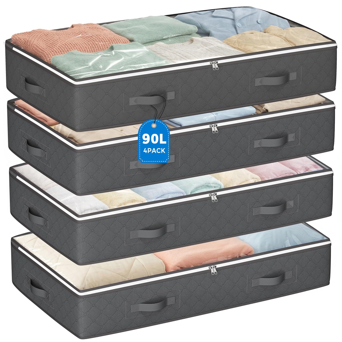 Fabric Storage Bag Set - Style 7