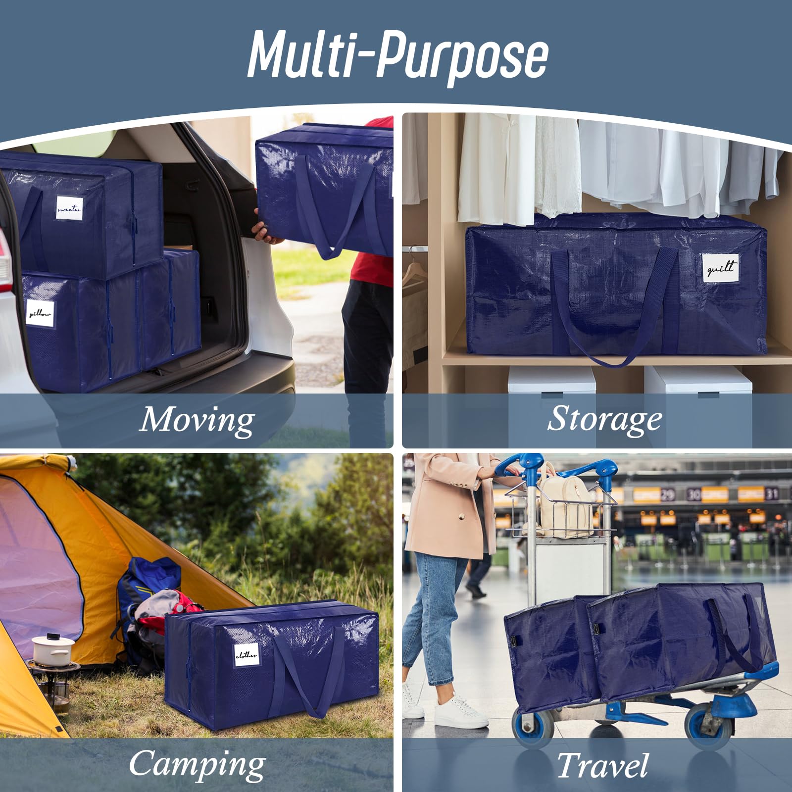 Fabric Storage Bag Set - Style 3 image 7