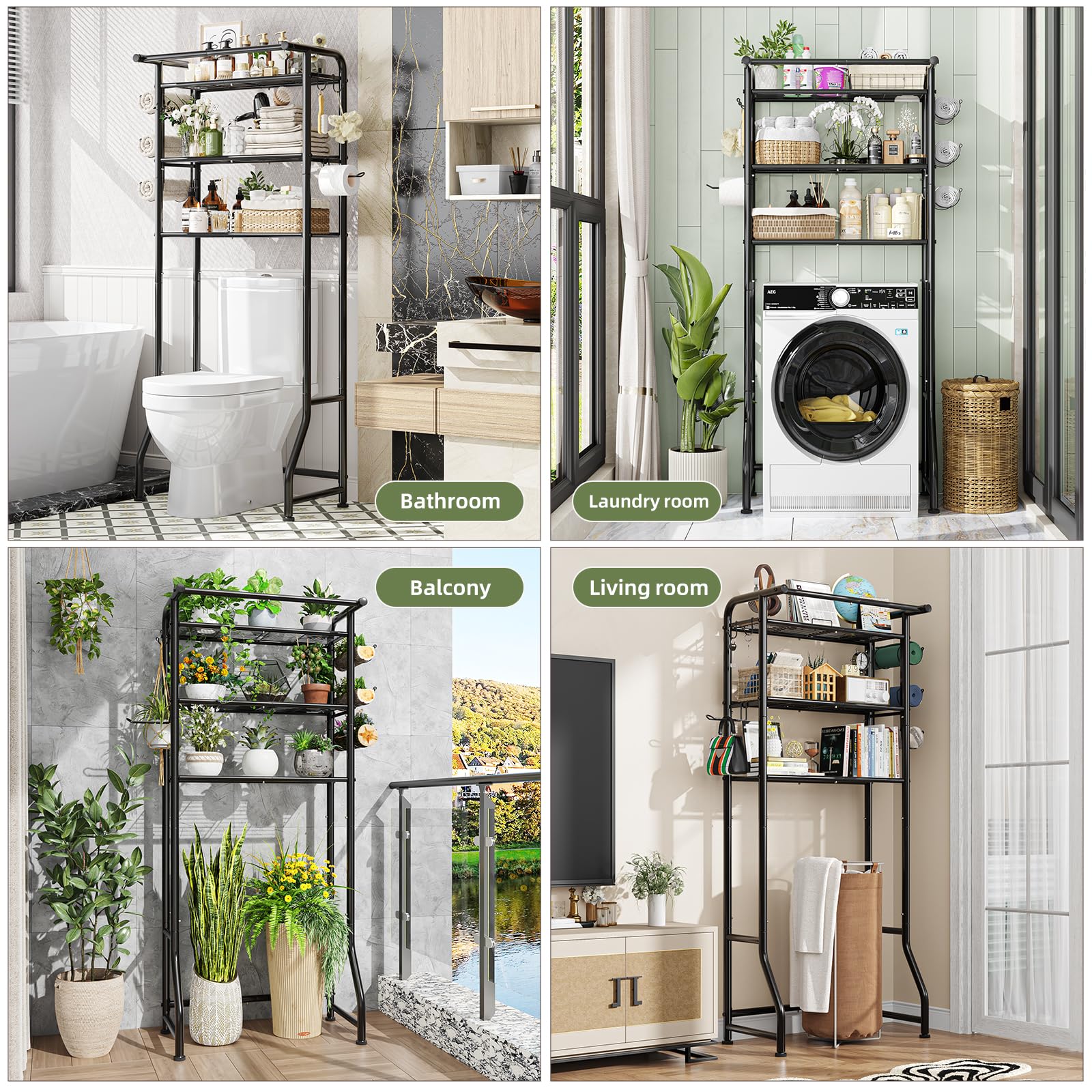 Over-Toilet Storage Shelf - Style 3 image 3