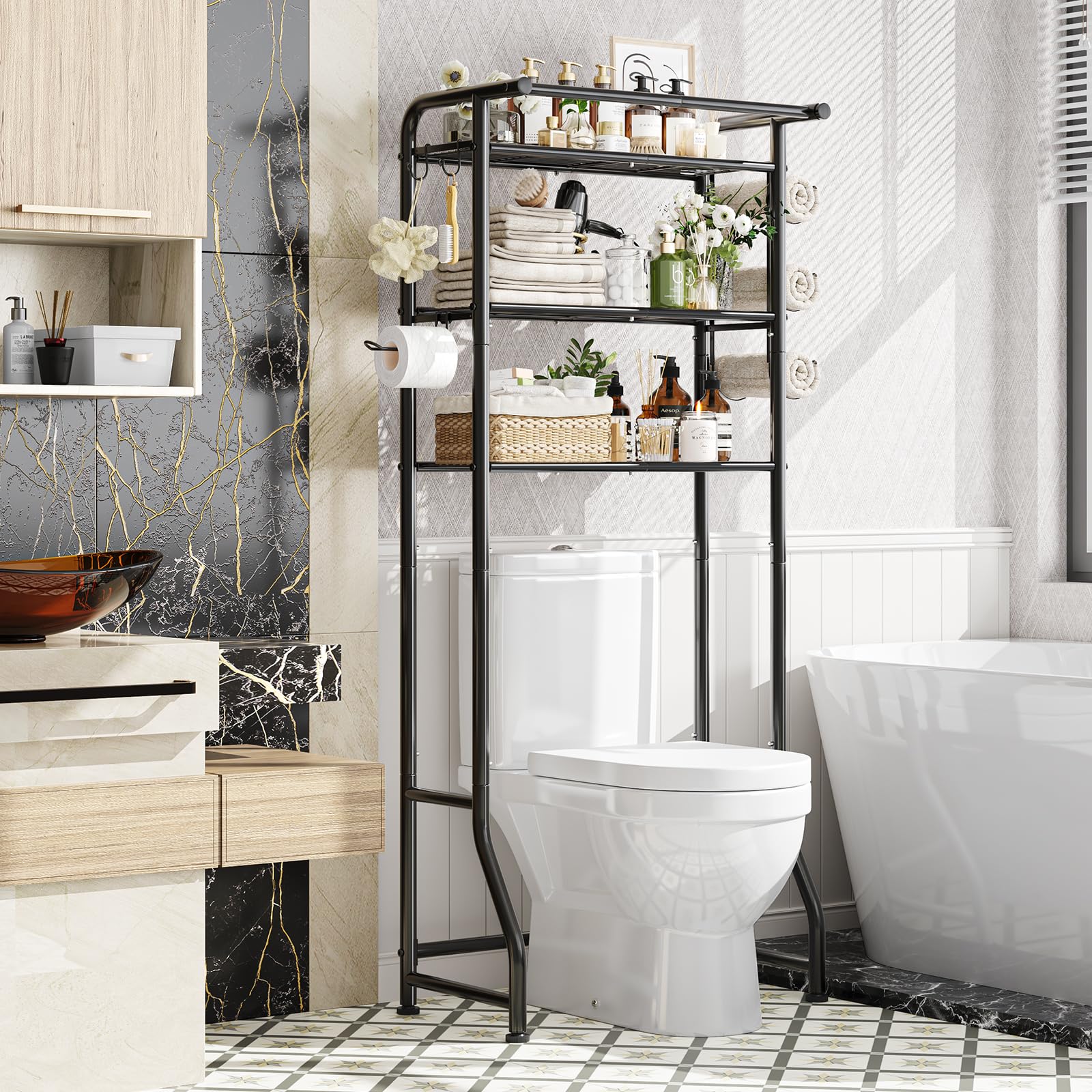Over-Toilet Storage Shelf - Style 3